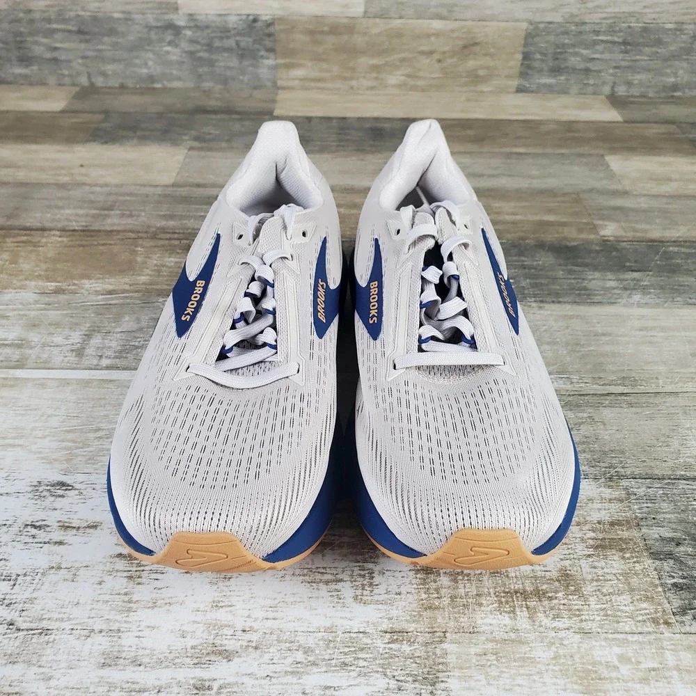 Brooks Revel 8 Mens Shoes Sz 10 D Moonbeam Blue Taffy Mesh Lace Up Sneakers